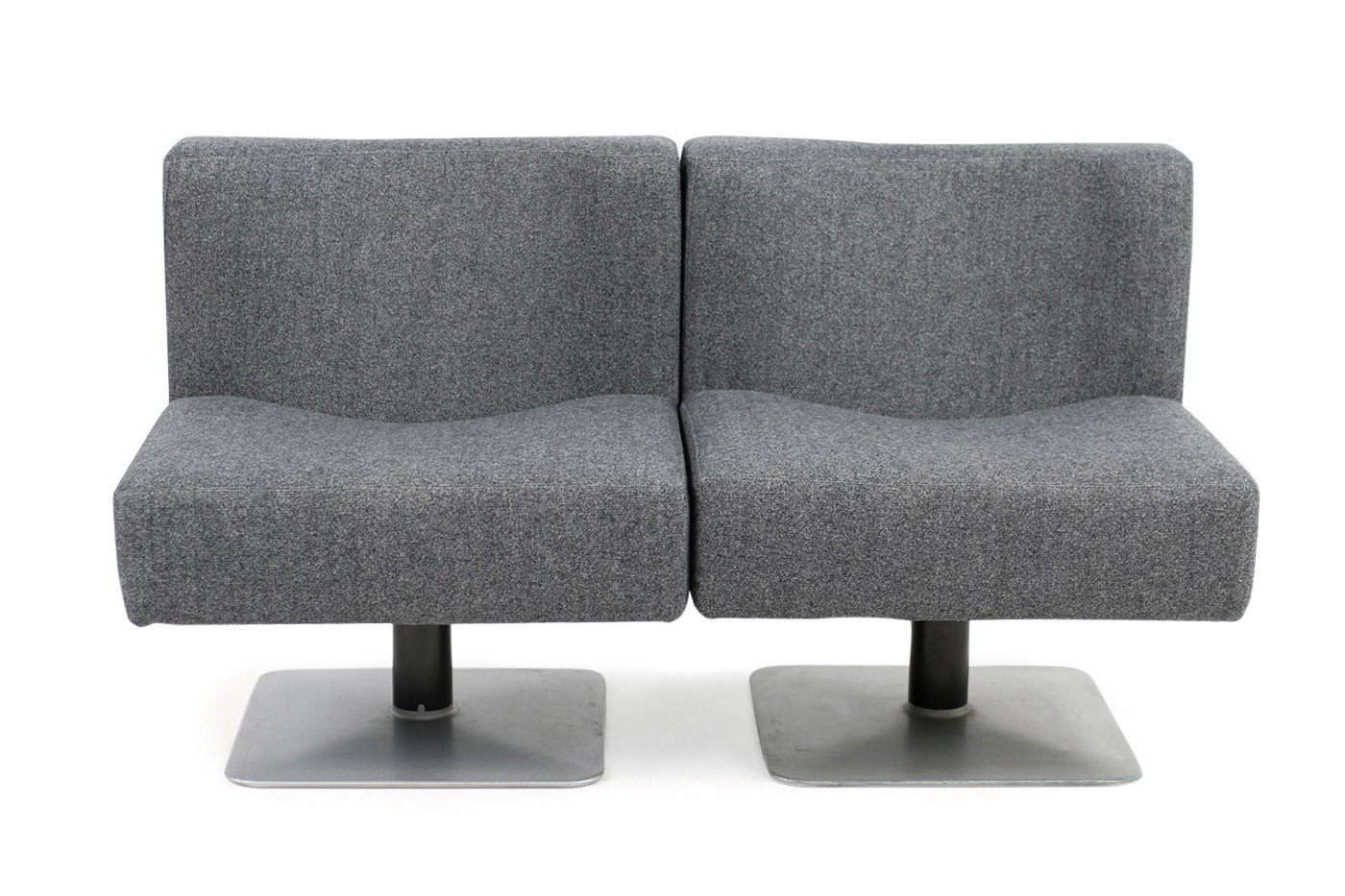 Pair Of 1970s Modular Lounge Chairs Herbert Hirche For Mauser