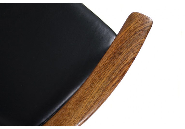 Set of 6 Rosewood Chairs Kai Lyngfeldt Larsen for Søren Willadsen