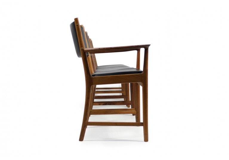 Set of 6 Rosewood Chairs Kai Lyngfeldt Larsen for Søren Willadsen