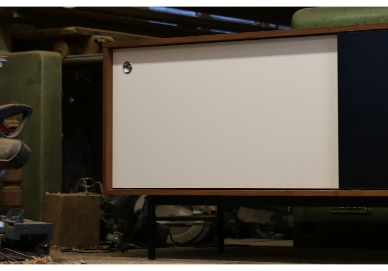 60er Teak Sideboard, Nathan Lindberg Design, Mid Century Modern, Florence Knoll George Nelson Style