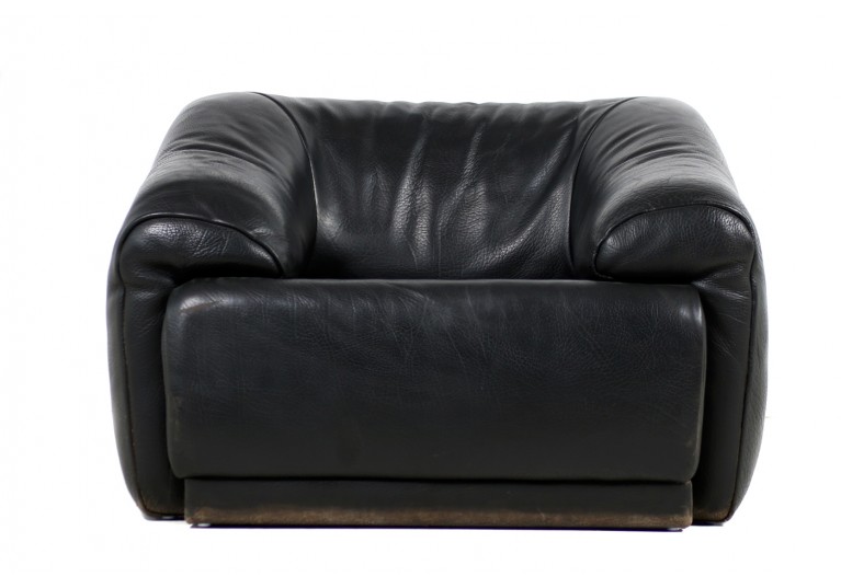 70er Sessel, Ledersessel, Lounge Chair, desede style, buffalo leather 