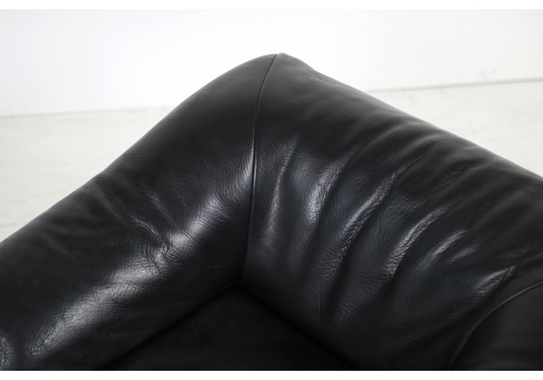 70er Sessel, Ledersessel, Lounge Chair, desede style, buffalo leather 