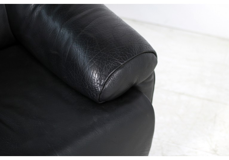 70er Sessel, Ledersessel, Lounge Chair, desede style, buffalo leather 