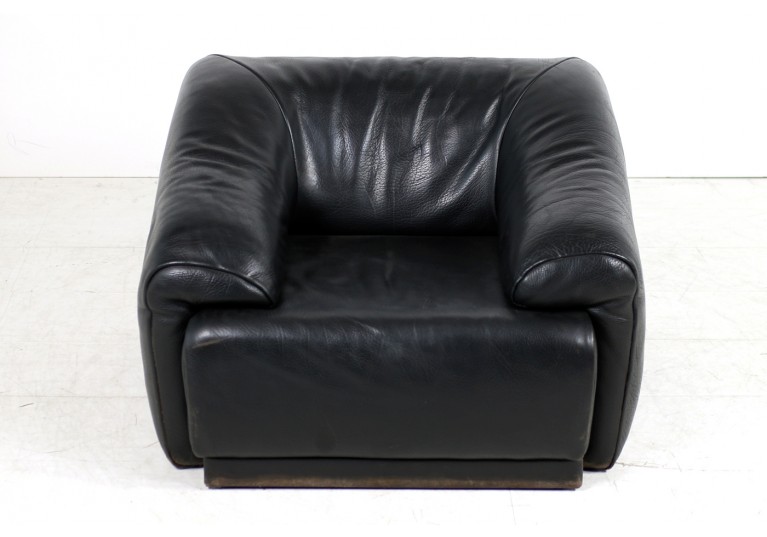 70er Sessel, Ledersessel, Lounge Chair, desede style, buffalo leather 