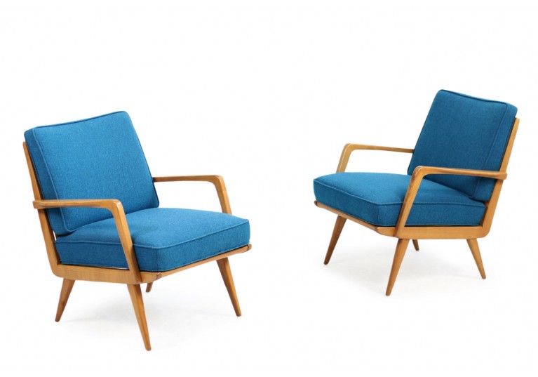 50er Sessel, Buche, ES Eugen Schmidt, Germany Mid Century Modern, minimalconcept