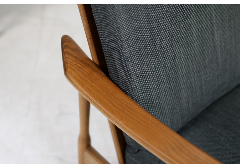 60er Teak Sessel Italy Buche Beechwood Italian Lounge Chairs organic