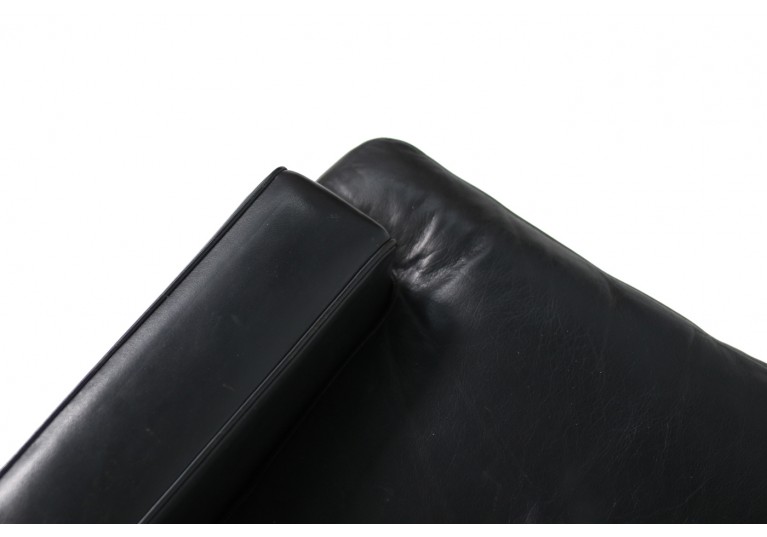 60er Sessel, Leder, Fredrik A. Kayser, Model 807 für Vatne Mobler