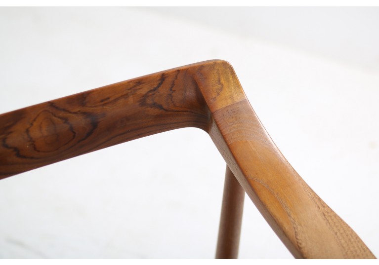 60er Teak Easy Chairs, Teak & Leder, Sessel, Knoll Antimott, Germany, 50er 