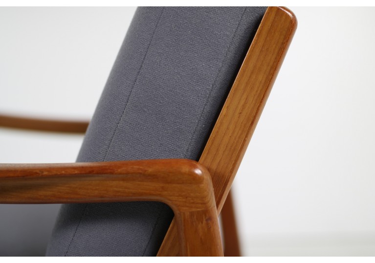 60er Teak Sessel, Ole Wanscher, Model 109 Danish Modern, France & Son, Danish Modern