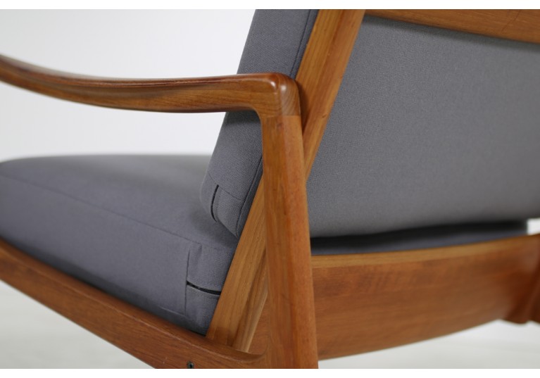 60er Teak Sessel, Ole Wanscher, Model 109 Danish Modern, France & Son, Danish Modern