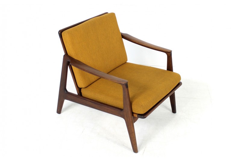 Beautiful 1960s Teak Easy Chair Mid century Modern Design