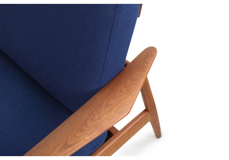 Arne Vodder 1960s Teak Easy Chairs Mod. 164 Danish Modern Design