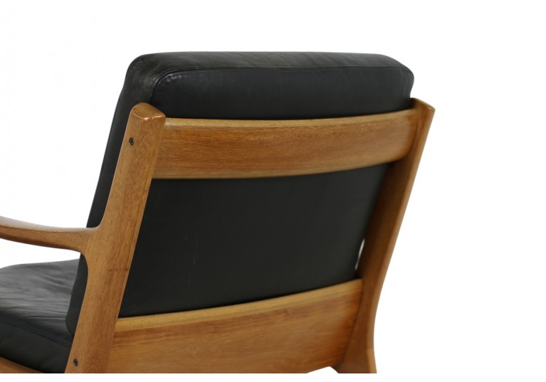 60er Sessel, Teak & Leder, Ole Wanscher, Senator Series, France & Son Denmark, danish modern mid century, 50er Teak Easy Chair
