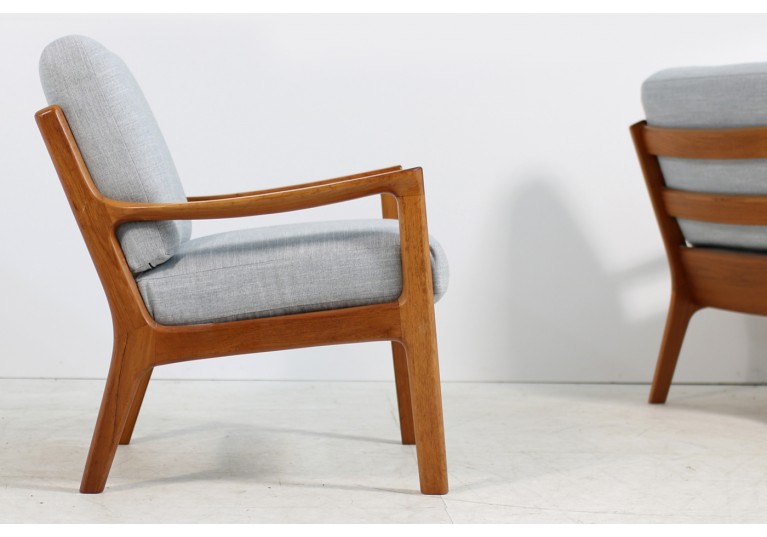 60er Teak Sessel, Ole Wanscher, PJ, Denmark, Easy Chairs, Sofa, 50er