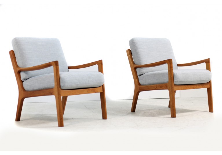 60er Teak Sessel, Ole Wanscher, PJ, Denmark, Easy Chairs, Sofa, 50er