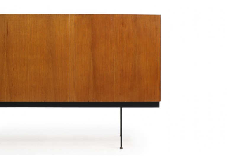 Minimalistisches Teak Sideboard, 60er, in the manner of Dieter Waeckerlin, Behr