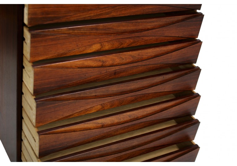 60er Kommode, Arne Vodder, chest of drawers, palisander, rosewood, danish modern
