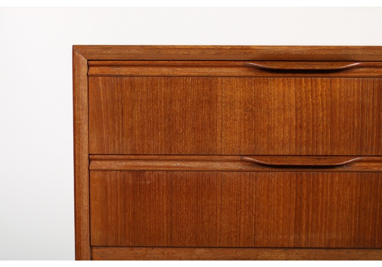 60er Teak Kommode, chest of drawers, danish modern, henning jorgensen, denmark, sideboard, 50er