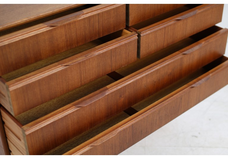 60er Teak Kommode, chest of drawers, danish modern, henning jorgensen, denmark, sideboard, 50er