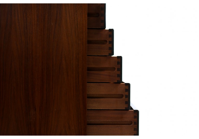60er Sidboard Palisander, Kai Winding, Danish Moder Design, drawers, credenza
