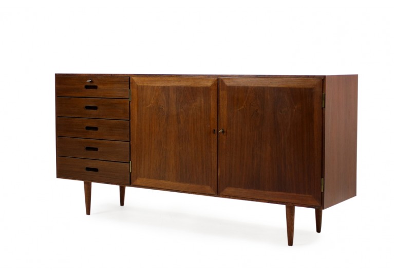 60er Sidboard Palisander, Kai Winding, Danish Moder Design, drawers, credenza
