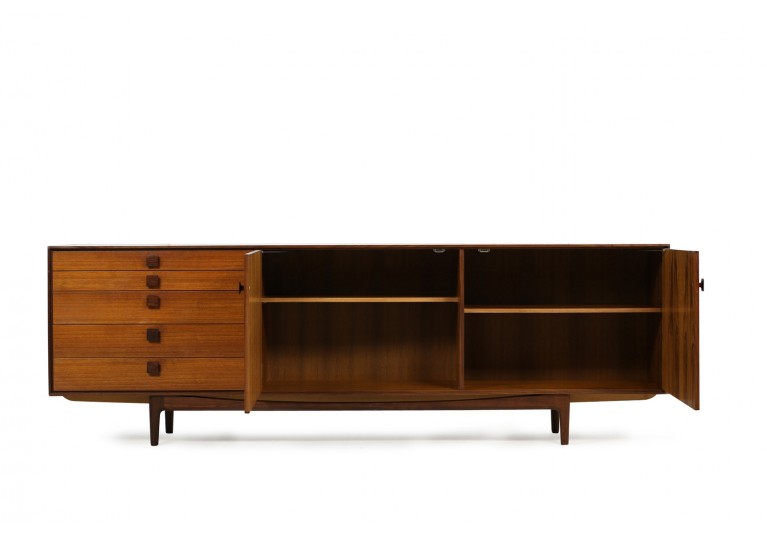 Large 1960s Ib Kofod-Larsen Teak Sideboard Mid-Century Modern 