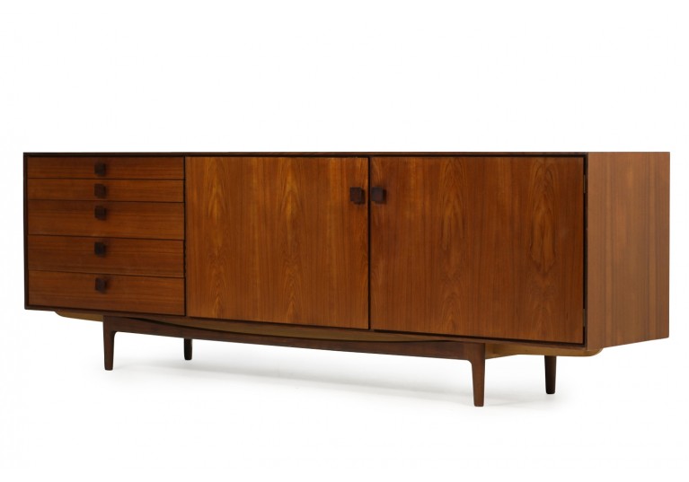 Large 1960s Ib Kofod-Larsen Teak Sideboard Mid-Century Modern 