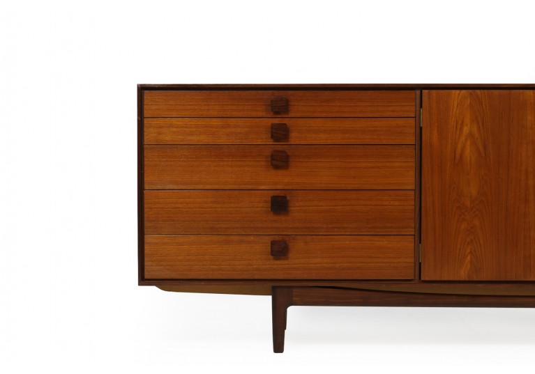 Large 1960s Ib Kofod-Larsen Teak Sideboard Mid-Century Modern 
