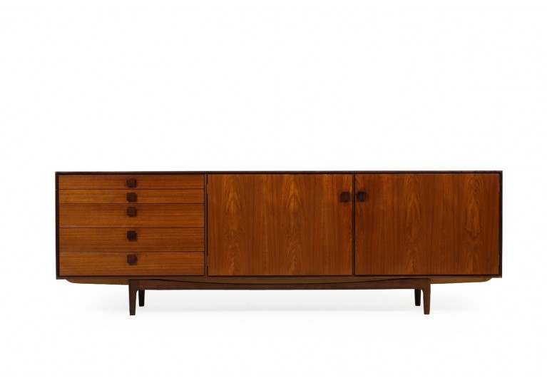 Large 1960s Ib Kofod-Larsen Teak Sideboard Mid-Century Modern 