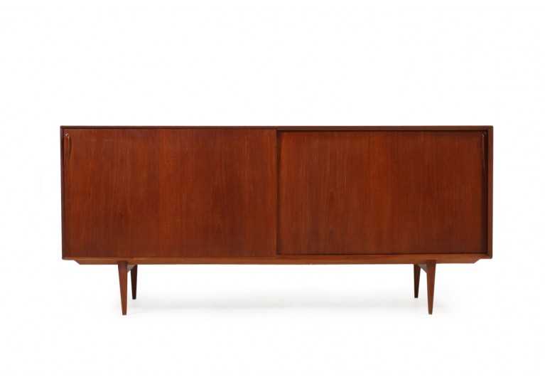 60er Teak Sideboard, Rosengren Hansen für Brande Mobler, Danish Modern