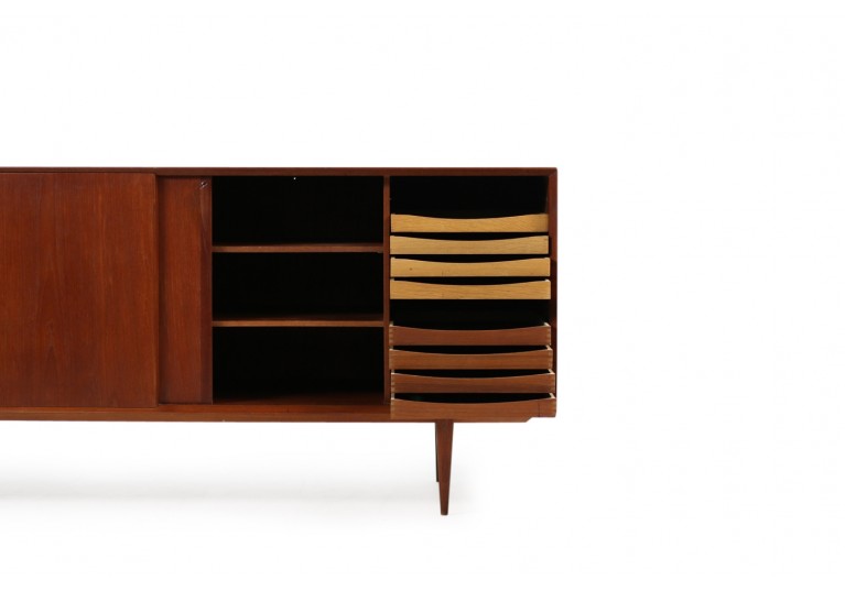 60er Teak Sideboard, Rosengren Hansen für Brande Mobler, Danish Modern