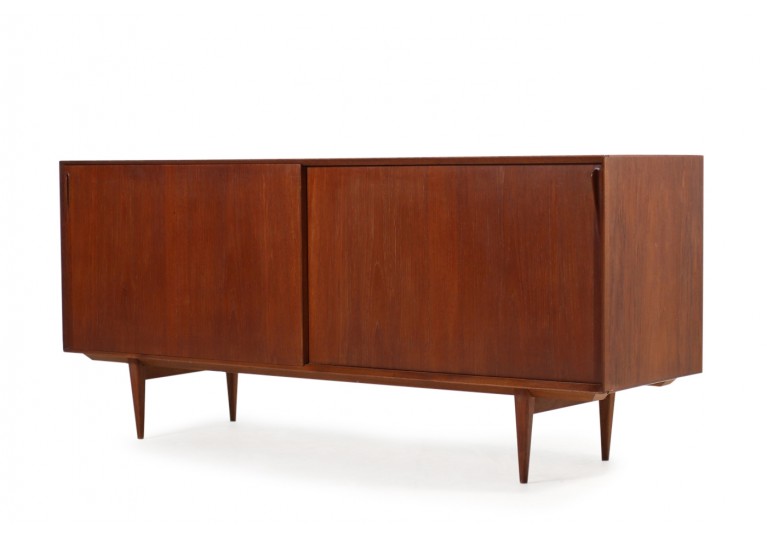 60er Teak Sideboard, Rosengren Hansen für Brande Mobler, Danish Modern