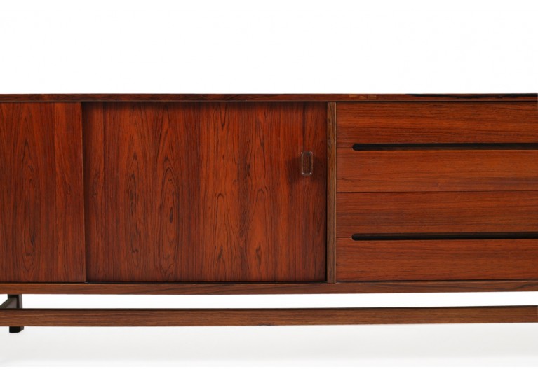 60er Sideboard, Nils Jonsson, Troeds Sweden, Model Grand, Palisander, Rosewood, scandinavian modern