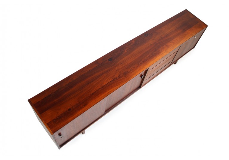 60er Sideboard, Nils Jonsson, Troeds Sweden, Model Grand, Palisander, Rosewood, scandinavian modern