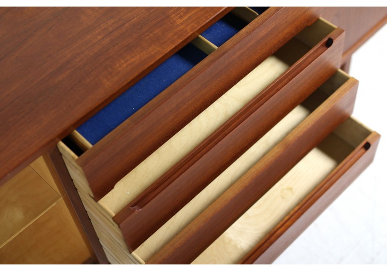 60er Teak Sideboard, Nils Jonsson Model Grand, Hugo Troeds, Schweden, 70er