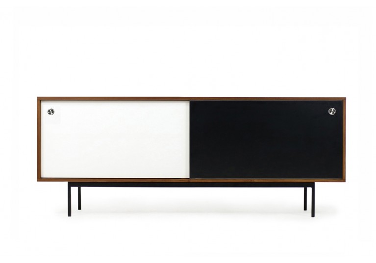 60er Teak Sideboard, Nathan Lindberg Design, Mid Century Modern, Florence Knoll George Nelson Style