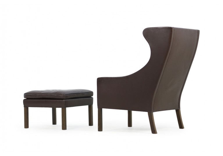 60er Wingback Sessel, Borge Mogensen, 2202 und 2204, Fredericia Denmark
