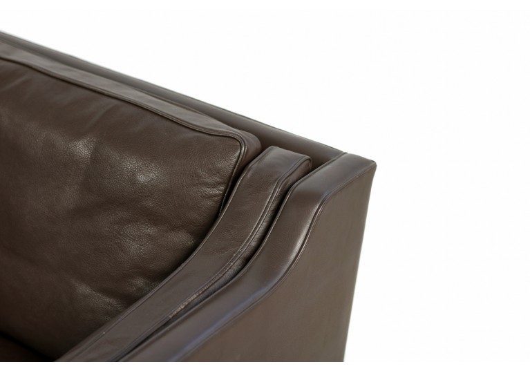 60er Sofa, Borge Mogensen Mod. 2212 Ledersofa, Fredericia Denmark