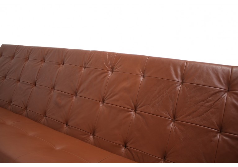 50er, 60er Sofa, Florence Knoll, daybed, Sofa, Leder