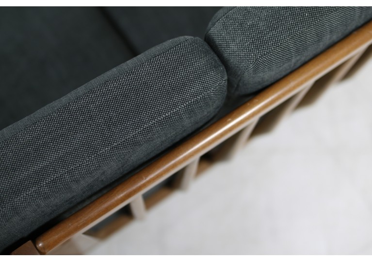 1950s Italian Mid Century Organic Lounge Sofa Beechwood