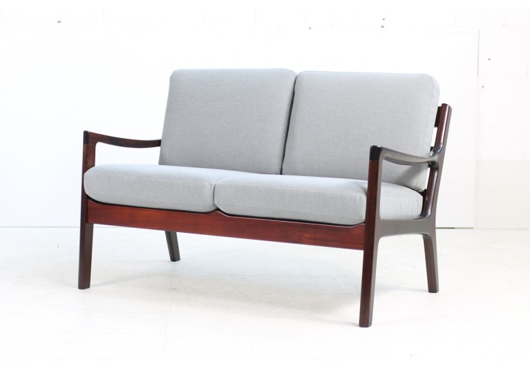 60er Sofa, danish modern, Ole Wanscher, Senator, Poul Jeppesen, Denmark, 50er Sofa, 2-Sitzer