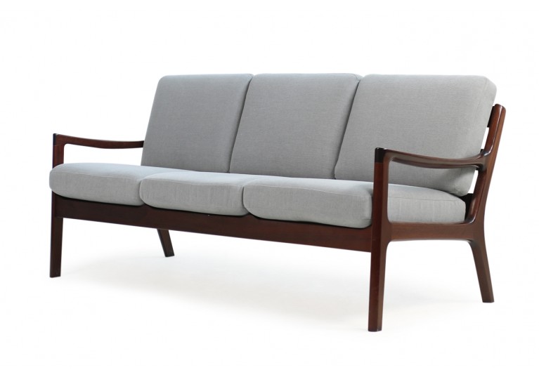 60er Sofa, Ole Wanscher, Mahagoni, Poul Jeppesen, PJ Denmark, danish modern design, mid century, 50er Couch
