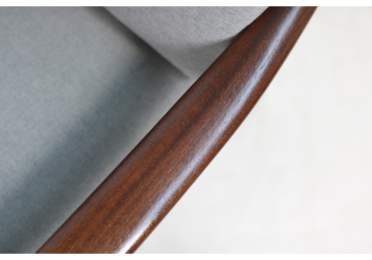 60er Sofa, Ole Wanscher, Mahagoni, Poul Jeppesen, PJ Denmark, danish modern design, mid century, 50er Couch