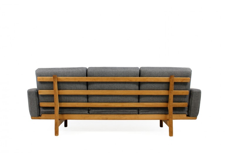 50er Hans Wegner Sofa, Eiche, Danish Modern, 60er, Mod. GE 236