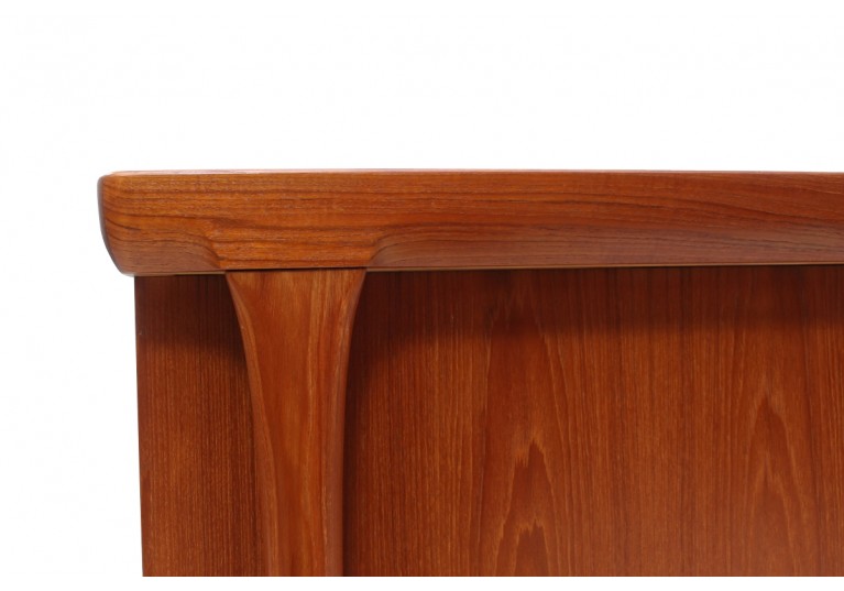 60er Teak Schreibtisch, Kofod Larsen, Denmark, 70er danish modern