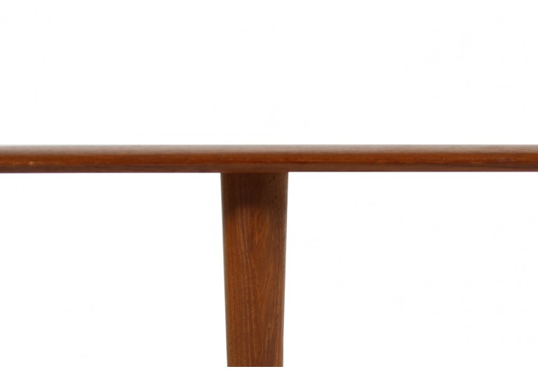 60er Teak Tisch, coffee table, danish modern, denmark, Peter Hvidt