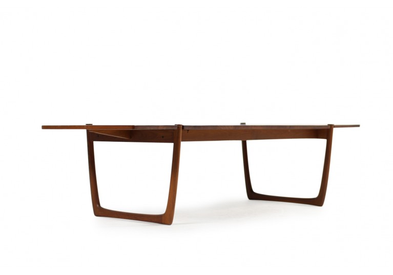 60er Teak Couch Tisch, danish coffee table, Danish Modern Design