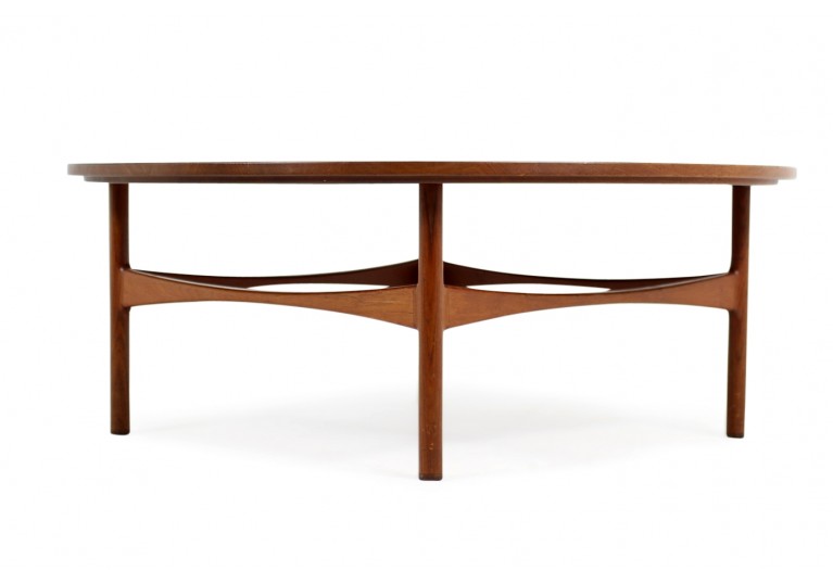 60er Teak Tisch, coffee table, danish modern design, Ejner Larsen & Bender Madsen für Willy Beck