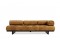 *SOLD* Rare 1970s Vintage De Sede DS 80 Daybed Sofa Cognac