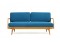 Mid century Modern Daybed by Eugen Schmidt 1950s Germany